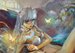 Rule 34 | 10s, 1girl, 3girls, animal ears, arch, bare shoulders, blue eyes, bra, breasts, bug, butterfly, cat ears, circlet, cleavage, collarbone, copyright name, creature, derivative work, dragon, earrings, eos (ff14), eyelashes, facial mark, fairy, final fantasy, final fantasy xiv, from above, glasses, glowing, green eyes, hair ornament, heterochromia, highres, insect, jewelry, light particles, long hair, medium breasts, mini person, minigirl, miqo&#039;te, multiple girls, necklace, on bed, parted lips, pillow, red lips, selene (ff14), semi-rimless eyewear, sideboob, slit pupils, solo focus, stomach, strap slip, tail, thighhighs, under-rim eyewear, underwear, underwear only, upper body, warrior of light (ff14), whisker markings, white bra, white hair, window, ziso