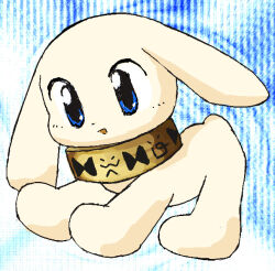 Rule 34 | 1other, blue eyes, digimon, digimon (creature), holy ring, lowres, other focus, plotmon, solo