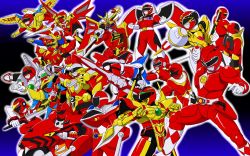 Rule 34 | 6+boys, andros, andros (power rangers), armor, aurico (power rangers), blue background, bodysuit, character request, commentary, conner mcknight, dragon wings, dual wielding, english commentary, engrish commentary, fighting stance, galaxy red, gloves, gold armor, golden arms, helios (divisar), helmet, highres, holding, jayden shiba, jungle fury red ranger, katana, megabattle armor, megaforce red, mighty morphin alien rangers, mighty morphin power rangers, multiple boys, power armor, power rangers, power rangers in space, power rangers jungle fury, power rangers lightspeed rescue, power rangers lost galaxy, power rangers megaforce, power rangers mystic force, power rangers ninja storm, power rangers operation overdrive, power rangers rpm, power rangers s.p.d., power rangers samurai, power rangers time force, power rangers turbo, power rangers wild force, power rangers zeo, quantum ranger, ranger operator series red, red aquitar ranger, red bodysuit, red dino ranger, red lightspeed ranger, red lion ranger, red mystic ranger, red overdrive ranger, red samurai ranger, red space ranger, red theme, red turbo ranger, red wild force ranger, red wind ranger, rocky desantos, s.p.d. red ranger, science fiction, super sentai, sword, t.j. johnson, time force red, tokusatsu, tommy oliver, troy burrows, ultra megaforce red, weapon, wings, zeo ranger v red