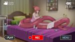 Rule 34 | 10s, 1girl, animated, bed, cleaning, hair up, highres, lamia, miia (monster musume), monster girl, monster musume no iru nichijou, pointy ears, red hair, snake tail, solo, tail, towel, video, video