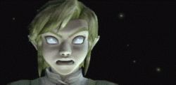 Rule 34 | 1boy, animated, animated gif, blonde hair, creepy, empty eyes, evil, horror (theme), link, lowres, male focus, nintendo, open mouth, pointy ears, screaming, screencap, solo, the legend of zelda, the legend of zelda: twilight princess