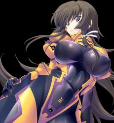Rule 34 | bodysuit, breasts, large breasts, long hair, muv-luv, muv-luv alternative, muv-luv total eclipse, pilot suit, tagme, takamura yui