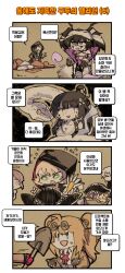 Rule 34 | 4koma, 6+girls, :d, @ (symbol), @ @, ahoge, animal, bandage on hair, bandaged head, bandaged leg, bandages, black hair, blonde hair, blue eyes, bouquet, chibi, clothing cutout, comic, commentary request, cosplay, double bun, flower, flying sweatdrops, girls&#039; frontline, giving, gloves, green eyes, hair bun, halloween, halloween costume, halo, hat, hat flower, heart cutout, highres, holding, holding shovel, hood, hooded jacket, jacket, kac-pdw (girls&#039; frontline), kac-pdw (no rest for the heart thief) (girls&#039; frontline), kalina (girls&#039; frontline), kalina (girls&#039; frontline) (cosplay), korean commentary, korean text, long hair, madcore, mole, mole under eye, mp-443 (girls&#039; frontline), mp-443 (shepherd of the lost) (girls&#039; frontline), multiple girls, neck ribbon, official alternate costume, open mouth, orange hair, oversized animal, p90 (girls&#039; frontline), purple eyes, px4 storm (girls&#039; frontline), red ribbon, ribbon, shovel, side ponytail, sleeves past wrists, smile, snake, svch (girls&#039; frontline), svch (scarlet night huntress) (girls&#039; frontline), sweatdrop, translation request, type 95 (girls&#039; frontline), type 95 (white lotus in limpid waters) (girls&#039; frontline), vampire costume, white hair, white snake, yellow eyes, | |