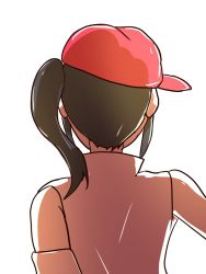 Rule 34 | 1girl, back, black hair, dolls in pseudo paradise, from behind, hat, japanese clothes, label girl (dipp), miko, rokki hero, side ponytail, touhou