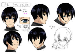 Rule 34 | 00s, black hair, blue eyes, busou renkin, hayasaka shusui, lowres, sketch