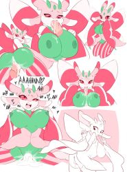 Rule 34 | 1boy, 1girl, ahegao, breasts, creatures (company), cum, cum in mouth, cum in pussy, cyborg-kitten, fellatio, flat color, game freak, gen 7 pokemon, hetero, highres, large breasts, looking at viewer, lurantis, monster, monster girl, nintendo, nipples, oral, paizuri, partially colored, penis, pokemon, pokemon (creature), pokephilia, pov, sex, straddling, text focus, uncensored