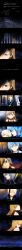 Rule 34 | 2boys, 2girls, absurdres, blonde hair, blue hair, brown hair, fantasy, green eyes, highres, krks63, long image, md5 mismatch, multiple boys, multiple girls, night, night sky, one eye closed, original, partially translated, prison, rain, sky, stitched, tales of (series), tales of pixiv, tall image, tears, third-party edit, translation request, window, wink