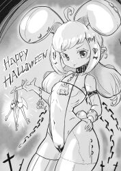 Rule 34 | absurdres, animeretrograde, halloween, halloween costume, highres, ink, phase connect, pipkin pippa, pipkin pippa (1st costume), retro, virtual youtuber