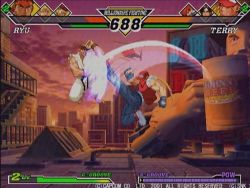Rule 34 | capcom, capcom vs snk, fighting, ryu (street fighter), screencap, snk, street fighter, terry bogard, the king of fighters