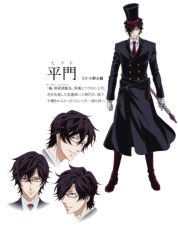 Rule 34 | 1boy, black hair, character sheet, full body, glasses, hat, hirato, karneval, male focus, solo, standing, top hat, transparent background