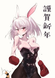 Rule 34 | 1girl, boxing, boxing gloves, leotard, original, playboy bunny, potepotepotechi, tagme, translation request
