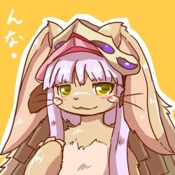 Rule 34 | 10s, artist request, brown eyes, rabbit, furry, made in abyss, nanachi (made in abyss), purple eyes