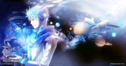 Rule 34 | 1boy, album cover, animal, artist name, blue eyes, blue hair, blue nails, blue scarf, blue theme, closed mouth, cloud, constellation, coral, cover, crypton, earth (planet), exit tunes, from side, gears, headphones, highres, holding, jupiter (planet), kaito (vocaloid), light particles, light smile, long sleeves, looking at viewer, male focus, mars (planet), mercury (planet), nail polish, neptune, pants, phonograph, planet, profile, saturn (planet), scarf, solar system, upper body, uranus (planet), venus (planet), vocaloid, watermark, web address, yuu (arcadia)