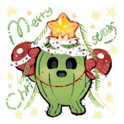 Rule 34 | boxing gloves, cactus, christmas, digimon, digimon (creature), plant, spines, togemon