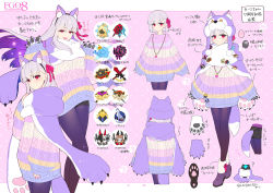 Rule 34 | 1girl, animal ear hairband, animal ear headwear, animal ears, animal hands, antonio salieri (fate), asterios (fate), atalanta (fate), atalanta alter (fate), avicebron (fate), badge, beowulf (fate), billy the kid (fate), black pantyhose, blush, boots, cat ear hairband, cat ears, character sheet, commentary request, fake animal ears, fate/grand order, fate (series), geronimo (fate), gloves, hair ribbon, hairband, highres, ivan the terrible (fate), jewelry, kama (dream portrait) (fate), kama (fate), kama (first ascension) (fate), long hair, long sleeves, looking at viewer, multicolored sweater, multiple girls, multiple persona, multiple views, nail polish, necklace, official alternate costume, official art, pantyhose, patxi (fate), paw gloves, pink nails, red eyes, red ribbon, redrop, ribbon, scarf, shorts, signature, smile, sweater, translation request, white hair, wolfgang amadeus mozart (fate)
