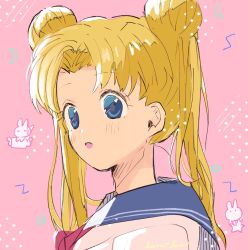 Rule 34 | 1girl, bishoujo senshi sailor moon, blonde hair, blue eyes, female focus, hano luno, tsukino usagi