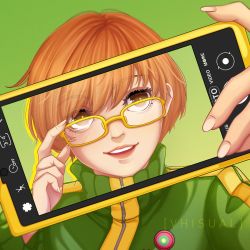 Rule 34 | 1girl, absurdres, highres, persona, persona 4, satonaka chie, smile, solo, tagme