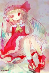 Rule 34 | 1girl, absurdres, amo (shibu3), child, flandre scarlet, highres, one-hour drawing challenge, solo, touhou