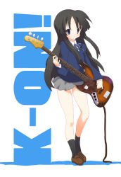 Rule 34 | 00s, 1girl, akiyama mio, bass guitar, female focus, instrument, k-on!, school uniform, solo, sora to umi