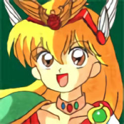 Rule 34 | 1990s (style), akazukin chacha, blonde hair, head, lowres, magical princess, open mouth, tagme