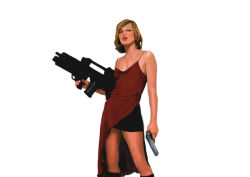 Rule 34 | 1girl, alice (resident evil), assault rifle, bike shorts, blonde hair, derivative work, dress, female focus, grenade launcher, gun, h&amp;k ag36, h&amp;k g36, h&amp;k g36c, h a r a m a k i, heckler &amp; koch, image sample, modular weapon system, pixiv sample, red dress, resident evil, resident evil (movie), resized, rifle, solo, transforming weapon, under-barrel configuration, underbarrel grenade launcher, weapon
