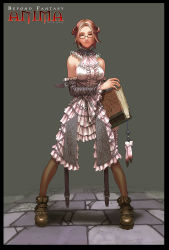 Rule 34 | anima, book, dress, feathers, glasses, highres, short hair, solo, wen-m