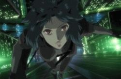 Rule 34 | animated, animated gif, black hair, ghost in the shell, ghost in the shell stand alone complex, kusanagi motoko, lowres