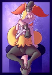 Rule 34 | 007delta, 1girl, 2017, animal ears, animal hands, animal penis, arm support, blue background, blue border, blush, border, braixen, breasts, closed eyes, creatures (company), dated, disembodied penis, english text, erection, feet, fellatio, footjob, fox ears, fox tail, full body, furry, game freak, gen 6 pokemon, hand up, highres, horse penis, medium breasts, moaning, multiple penises, navel, nintendo, nipples, open mouth, oral, penis, pokemon, pokemon (creature), pokemon xy, precum, pussy, pussy juice, saliva, signature, simple background, sitting, spread legs, tail, testicles, text focus, uncensored, watermark