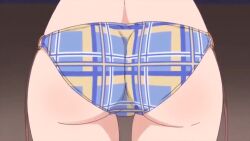 Rule 34 | 1girl, animated, anime screenshot, ass, ass focus, bikini, butt crack, harukana receive, highres, huge ass, o-ring, o-ring bikini, o-ring bottom, oozora haruka (harukana receive), sound, swimsuit, tagme, video