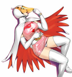 Rule 34 | 1girl, azasuke, boots, cape, dress, elbow gloves, gatchaman, gloves, helmet, jun the swan, lying, on back, open mouth, panties, pantyshot, pink dress, shiny clothes, short dress, short hair, solo, thigh boots, thighhighs, underwear, white footwear, white gloves, white panties, wrist cuffs