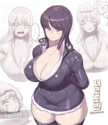 Rule 34 | 1boy, 1girl, breasts, large breasts, long hair, nico robin, one piece, spandam