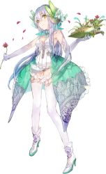 Rule 34 | 1girl, atelier (series), atelier lydie &amp; suelle, atelier sophie, book, breasts, closed mouth, elbow gloves, flower, full body, gloves, green eyes, hair flower, hair ornament, holding, holding book, holding flower, leotard, long hair, looking at viewer, medium breasts, official art, petals, plachta, shoes, silver hair, smile, solo, spoilers, standing, thighhighs, transparent background, waist cape, white footwear, white gloves, white leotard, white thighhighs, yuugen
