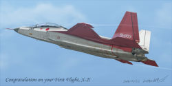Rule 34 | aircraft, airplane, artist name, congratulations, contrail, dated, day, english text, fighter jet, flying, jet, military, military vehicle, mitsubishi atd-x, original, pilot, real life, realistic, signature, sketch, sky, solo, vehicle, vehicle focus, zephyr164