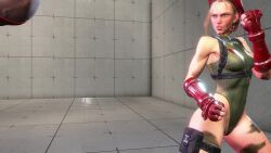 Rule 34 | 1girl, 3d, animated, antenna hair, ass, ass focus, bare shoulders, blonde hair, blue eyes, bouncing ass, braid, breasts, cammy white, fighting, fighting stance, game screenshot, gloves, green leotard, hat, highleg, highleg leotard, jiggle, jumping, leotard, long hair, medium breasts, screencap, shiny clothes, solo, standing, street fighter, street fighter 6, tagme, thighs, third-party edit, thong leotard, twin braids, very long hair, video, video game, wide hips