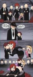 Rule 34 | funeral, highres, meme, mother and son, sister, tagme, unknown