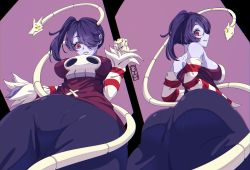 Rule 34 | 1girl, absurdres, ass, highres, skullgirls, solo, squigly (skullgirls), tagme, zombie