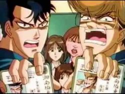 Rule 34 | 2boys, 3girls, classroom, glasses, great teacher onizuka, id card, indoors, lowres, multiple boys, multiple girls, onizuka eikichi, tagme