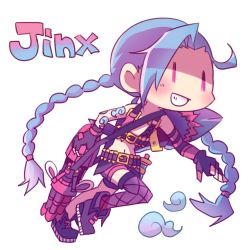 Rule 34 | character name, chibi, jinx (league of legends), league of legends, lowres, shimatta, solo, tagme