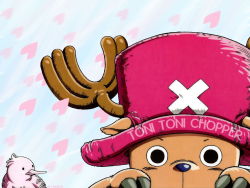 Rule 34 | bird, furry, hat, one piece, peeking, reindeer, tony tony chopper
