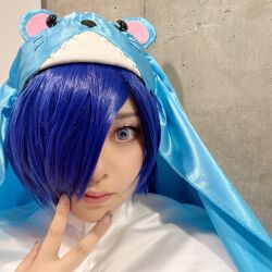 animal_hat cosplay digimon digimon_(creature) hat mouse_hat nun photo_(medium) real_life sistermon_ciel sistermon_ciel_(cosplay)