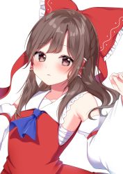 Rule 34 | absurdres, commentary request, hair between eyes, hakurei reimu, highres, shinonome asu, tagme, touhou
