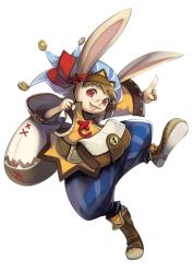 Rule 34 | androgynous, animal ears, rabbit, rabbit ears, game arts, gender request, glasses, grandia, grandia online, kawasumi (japonica), official art, solo