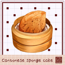 Rule 34 | artist logo, artist name, bread, cake, food, food focus, highres, no humans, original, sponge cake, yuki00yo
