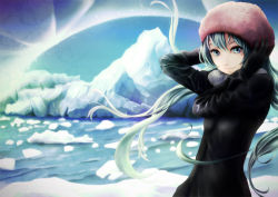 Rule 34 | gloves, hat, hatsune miku, highres, iceberg, museum2088, solo, vocaloid