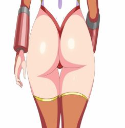 Rule 34 | 1girl, android, animated, animated gif, aq interactive, arcana heart, ass, ass focus, ebata, examu, from behind, head out of frame, highleg, highleg leotard, jiggle, leotard, mei-fang, shiny skin, thighhighs, thong, thong leotard, walking
