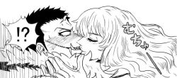 Rule 34 | 1boy, 1girl, age difference, brother and sister, charlotte katakuri, charlotte smoothie, hetero, kiss, one piece, siblings