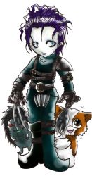 Rule 34 | critters, crossover, edward scissorhands, gizmo, gremlins (film), size difference, tagme, weapon