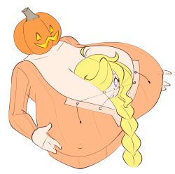 Rule 34 | 1girl, animated, animated gif, between breasts, breast smother, breasts, cassie (theycallhimcake), cleavage, dullahan, face to breasts, gigantic breasts, head between breasts, head swap, original, solo, theycallhimcake