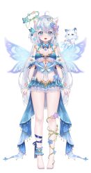 Rule 34 | + +, 1girl, :d, absurdres, ahoge, animal ear fluff, animal ears, bare shoulders, barefoot, bikini, bikini skirt, blue bikini, blue butterfly, blue corset, blue eyes, blue flower, blue nails, blue ribbon, blue skirt, blue wings, breasts, bug, butterfly, butterfly hair ornament, cat, cleavage, corset, creature, crown of thorns, detached sleeves, extra ears, fairy wings, fangs, feet, flower, frilled bikini, frills, full body, grey hair, hair between eyes, hair flower, hair ornament, highres, insect, leg ribbon, legs, long hair, looking at viewer, medium breasts, nail polish, navel, official art, one side up, open mouth, oumohu taozi, plant, pointy ears, purple flower, ribbon, short sleeves, single wrist cuff, skirt, smile, solo, standing, star (symbol), star hair ornament, stardust project, stomach, swimsuit, tachi-e, taodi yao, teeth, toenail polish, toenails, toes, tongue, transparent background, underboob, very long hair, vine on leg, vines, virtual youtuber, white cat, wings, wrist cuffs, yellow flower