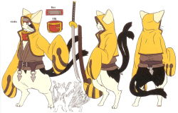 Rule 34 | blazblue, cat, hood, hoodie, jubei (blazblue), katana, ninja, sword, tagme, weapon